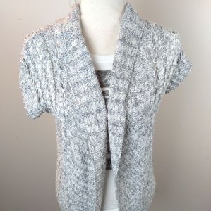 Say What? Open front Tunic cardigan size medium